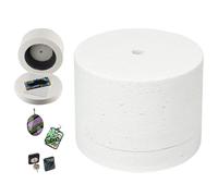 Gcroet Horno microondas para cerámica, Horno microondas para fusión de Vidrio con hornos, Papel, Vidrio, joyería, Herramientas de Bricolaje en casa, 4, 7x3, 3 Pulgadas, 1 ud.