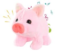 Gcroet Juguete electrónico de Peluche de Cerdo con Movimiento para Caminar, Animal de Cerdo de Peluche Interactivo Que resopla y se Mueve, Juguetes realistas para niños a Partir de 3 años..