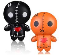 Gcroet Muñecas vudú, muñecas Fantasmas, espeluznantes, Suaves, de Crecimiento Lento, Terror, Alivio del estrés, Juguetes espeluznantes para Suministros de decoración de Fiestas de Halloween..