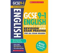 GCSE English Language & Literature Revision Guide & Practice Book for All Boards. Achieve the Highest Grades for the 9-1 Course inc free revision app (Scholastic GCSE Grades 9-1 Revision & Practice)