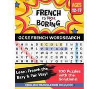 GCSE French Word Search: French Is Not Boring