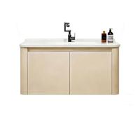 GCXNSKDQN Mueble bajo Lavabo，Grande Capacidad de Almacenamiento Mueble de bafo con Lavabo， Suspendido Muebles de Bano con Lavabo，para Baño，Cocina，Sala de Estar(27.5in)