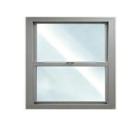 GCXNSKDQN Ventana corrediza de Aluminio de una Sola Hoja con Vidrio Esmerilado de 0,2 Pulgadas de Espesor,for cobertizo, sótano, gallinero, baño, casa de Juegos, casa móvil(Gray(W*H),25x26)