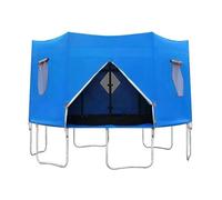 GCYEIDMA Cubierta de Trampolín Cubierta Impermeable for Tienda de trampolín 6/8/10 pies, Tela Oxford, 6 Postes Rectos, Parasol Redondo for, Cubierta a Prueba Sol y Lluvia(S)