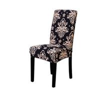 GCYEIDMA Fundas Sillas Estampadas Fundas elásticas for sillas con Respaldo Alto, Fundas Estampado Floral for Sala de Estar, sofá, Funda for Comedor(2,1 Pieces)
