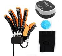 GCZQYAM Guantes de Robot de rehabilitación de autoentrenamiento, Protector de Soporte para enderezar los Dedos, Entrenamiento Manual de exoesqueleto Funcional