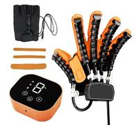 GCZQYAM Guantes Robóticos de Rehabilitación de Manos, Entrenamiento de Dedos para la Recuperación de Accidentes Cerebrovasculares Entrenador de Rehabilitación para Hemiplejia Right Hand L