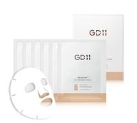GD11 Máscara de ampolla premium RX Exosome (6 hojas), con complejo liposomal enriquecido con exosomas, hidratación y cuidado reafirmante, hoja de ajuste cómodo y suave y sedoso, K-Beauty Glass-Skin