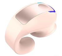 GD28 - Auricular inalámbrico con clip para TWS con 5.3, micrófono con cancelación de ruido, diseño ligero para uso deportivo y comercial (rosa)