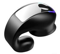 GD28 Single Ear Clip Auricular inalámbrico para TWS con micrófono de reducción de ruido incorporado Ligero para un uso prolongado durante el trabajo o los deportes (negro)