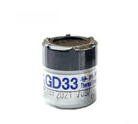 GD33-CN25 GD33-CN25 - Pasta térmica de silicona, 25 g, 1,0 W/mK, CPU, GPU, enfriador, alto rendimiento, para ordenador, portátil, electrónica, refrigeración, grasa de silicona en botella blanca (GD33