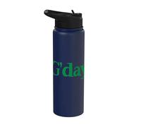 G'Day Australia Day Bandera Australiana Amor Australia Straya Stainless Steel Insulated Water Bottle