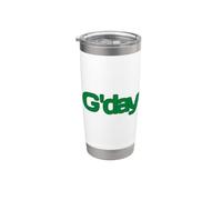 G'Day Australia Turista Orgullo Australiano Australia Orgullo Vaso térmico de acero inoxidable de doble pared
