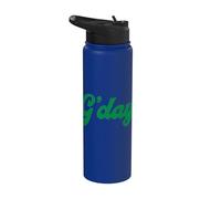 G'Day Bandera Australiana Australia Día Amor Australia Stainless Steel Insulated Water Bottle