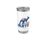 G'Day Mate Australia Day Canguro Australia Pride Vaso térmico de acero inoxidable de doble pared