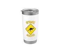 G'Day Mate Australia Day Kangaroo Bandera Australiana Vaso térmico de acero inoxidable de doble pared