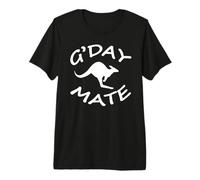 G'Day Mate Australian/Australia - Camiseta con Texto en inglés Land Down Under Camiseta Premium