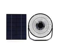 GDBAGKDQK Panel Solar De 7 W Y 6 V con Extractor USB 8 Pulgadas, Placa Multiusos Carga For Gallinero Caseta Mascotas Enfriamiento RáPido