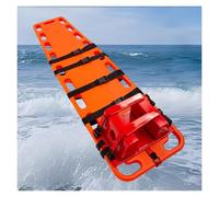 GDBTDL Camilla Flotante para Rescate Acuático, Tabla Espinal Portátil con Inmovilizador de Cabeza y Correas, Ideal para Piscinas, Playas, Ambulancias y Entrenamiento de Socorristas