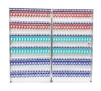 GDBTDL Organizador de Llaves Comercial 180 Espacios,Armario Seguro de Pared para Gestión Inmobiliaria & Concesionarios, Solución Eficiente de Almacenamiento