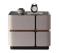 GddOGUK Pasos de Noche con 2 cajones Mesa de Noche de cabecera No se Requiere instalación de Mesa Auxiliar para Sala de Estar de Dormitorio