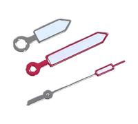 GddOGUK Puntero de Reloj de 9x13,5x13,5mm, diseño Creativo en Forma de Espada, manecillas de Reloj adecuadas para Piezas de reparación de Movimiento Nh35 Nh36 4r