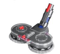 GDE - Cepillo aspirador y limpiador para Dyson V7 V8 V10 V11 V15 con depósito de agua extraíble y 2 fregonas lavables