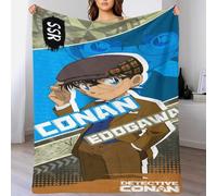 GDEKCIEAS Detective Conan Manta De Felpa Manta De Sofá con Impresión 3D Anime Cobija Cómoda Manta De Franela Suave Y Cálida para Adultos Y Niños Concepto Original 50x60inch(127x152cm)