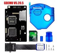 GDEMU V5.20.5 - Emulación de unidad óptica con extensión de tarjeta SD más kit de tarjeta SD de 8 GB para consola Dreamcast VA1, color azul