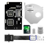 GDEMU V5.20.5 - Emulación de unidad óptica con extensión de tarjeta SD más kit de tarjeta SD de 8 GB para consola Dreamcast VA1, color blanco