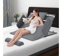 Gdetnysty Asistente eléctrico para sentarse, respaldo ajustable para cama con mando a distancia, 55 W, 100 kg, capacidad de carga de 10 a 80 °, inclinación de 10 a 80°, cojín para descansar las