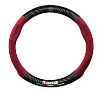 GDFEH Coche Funda Volante para Mazda CX-3 2018-2023, Cubierta De Volante Automóvil Funda Protectora Piel Funda Envolvente Absorbente De Sudor Y Transpirable Interior Decoracion,B