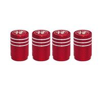 GDFEH Tapones De Válvula De Coche para Alfa Romeo Stelvio 2017-2022, Válvulas De Neumáticos Metal Tapa De Válvula De Tapas Antipolvo Tapones Rueda Accesorios,B