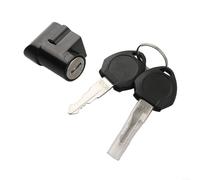 Gdfnmogo 1 cerradura de batería de bicicleta eléctrica con llave de encendido y apagado, aleación de aluminio de 9 mm, cerradura de bicicleta para interruptor de repuesto de aleación de aluminio para