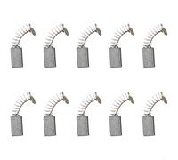 Gdfnmogo 10 cepillos de motor de carbono de 5 x 8 x 15 mm, piezas de repuesto compatibles con taladro eléctrico Bosch de motor eléctrico, bloques de carbono de larga duración para un rendimiento suave