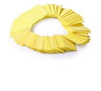 Gdfnmogo 100 esponjas para almohadillas para limpieza de puntas de soldador para ayudar a eliminar la soldadura y mantener la eficiencia de soldadura