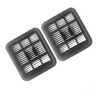 Gdfnmogo 2 filtros de repuesto para aspiradora RedKey W12 3 en 1 compatible con Bissell CrossWave HF3, filtro separador de polvo y agua de plástico para húmedo