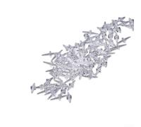 Gdfnmogo 20 tornillos de cebo de pesca de carpas con anillo giratorio y pinzas para el cabello, accesorios de señuelo de silicona y acero para aparejos D (tornillos de doble cabeza) (20 unidades)