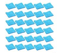 Gdfnmogo 30 esponjas de soldador para estación de soldadura, esponja de limpieza resistente a altas temperaturas, limpiador de puntas cuadradas activadas por humedad de 60 x 60 x 6 mm para componentes