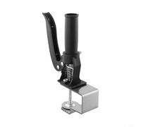 Gdfnmogo Abrazadera de instalación de panel de cajón con mecanismo de liberación rápida, prensa de carpintería de acero inoxidable para daños - Montaje del gabinete, en forma de L y clips de arco