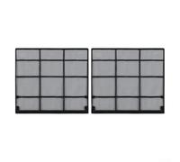 Gdfnmogo Accesorios de filtro de aire acondicionado, cubierta protectora para colgar en la unidad interior, para sistema dividido, unidades de CA, protector de malla a prueba de polvo, paquete de 2
