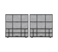 Gdfnmogo Accesorios de filtro de aire acondicionado para colgar en la unidad interior, cubierta de protección a prueba de polvo, fácil instalación, material plástico duradero, paquete de 2 (31,5 x