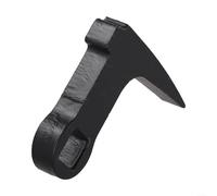 Gdfnmogo Adaptador de barra de palanca de trinquete de 1/2 unidad curva de 90° para reparación de automóviles, construcción de acero al manganeso, tamaño compacto de 7,5 x 6,5 cm, ajuste de alta