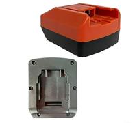 Gdfnmogo Adaptador de batería para herramienta eléctrica DeWalt-DCB200 DCB203 de 18 V a interfaz multivoltio, convertidor de plástico resistente con mecanismo de bloqueo seguro