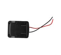 Gdfnmogo Adaptador de batería para Metabo 18V Li-ion, conector de alimentación de base de salida DIY con cable de 12AWG, compatible con Metabo BS18/LT, SB18/LT, SSD18/LT, SSW18/LT,