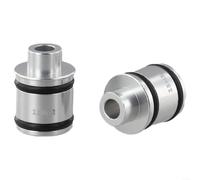 Gdfnmogo Adaptador de eje pasante de bicicleta a liberación rápida, kit de conversión de cubo de 15 mm a 9 mm, para ciclismo, piezas ligeras de aleación de aluminio CNC, para compatibilidad con marco