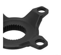 Gdfnmogo Adaptador de plato 104BCD para motor M500 M510 para M620 G510 G521, eléctrico para reemplazo de bielas de accionamiento de bicicleta, araña de aleación de aluminio para