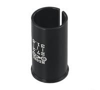 Gdfnmogo Adaptador de tubo de sillín de aleación para sillín de bicicleta, cuña mecanizada CNC, forro ligero antideslizante para MTB Road (27.2-31.6)