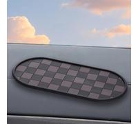 Gdfnmogo Alfombrilla antideslizante para salpicadero de coche, soporte adhesivo antideslizante para teléfono con llave, gafas de sol y organizador de bolígrafos, accesorio interior de PVC resistente