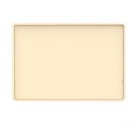 Gdfnmogo Alfombrilla de silicona para cafetera de 40 x 50 cm, antideslizante, resistente al calor y a los arañazos, para encimera de cocina y accesorios (beige)